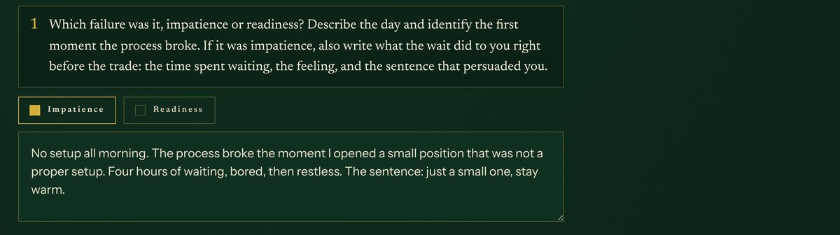 Module 2: a bench question